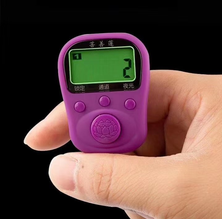 rechargeable finger counter