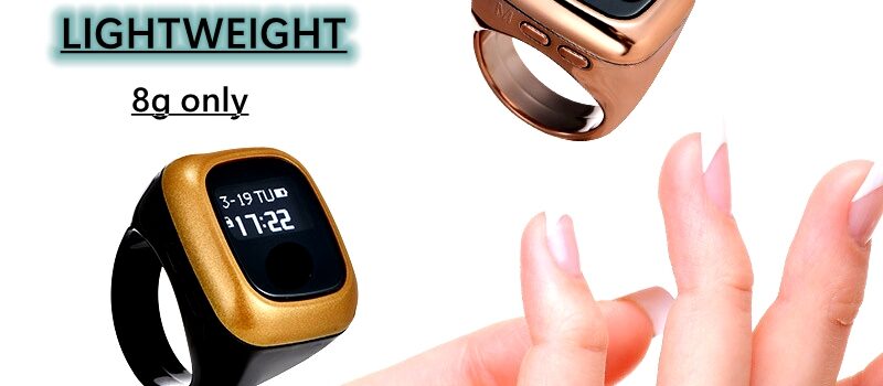 Revolutionize Your Prayer Routine with Our Smart Digital Counter Ring for Muslims